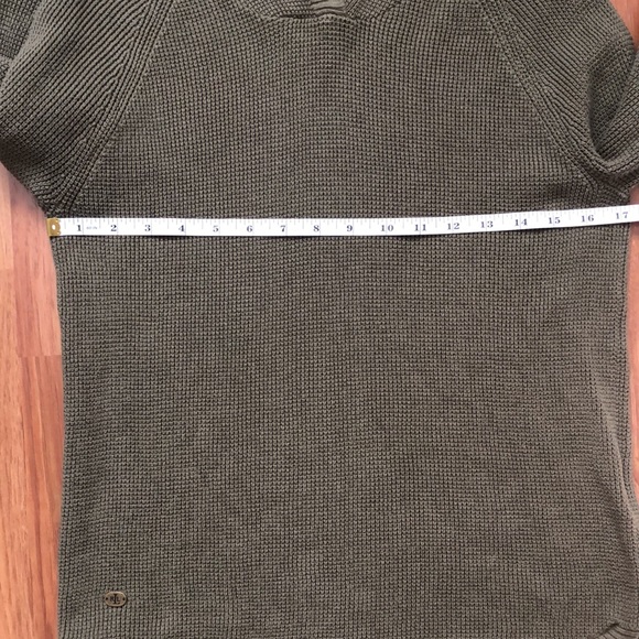 Lauren Ralph Lauren Cotton Knit Hoodie Knit Long Sleeve Sweater Sz M - Picture 12 of 15